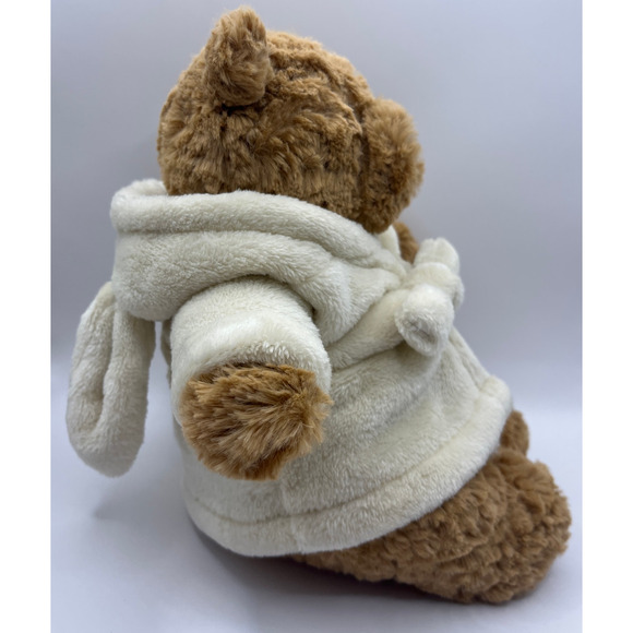 RARE Jellycat Bartholomew Bear with Bathrobe Stuffed Animal, 10 inches - NWT - Picture 4 of 7